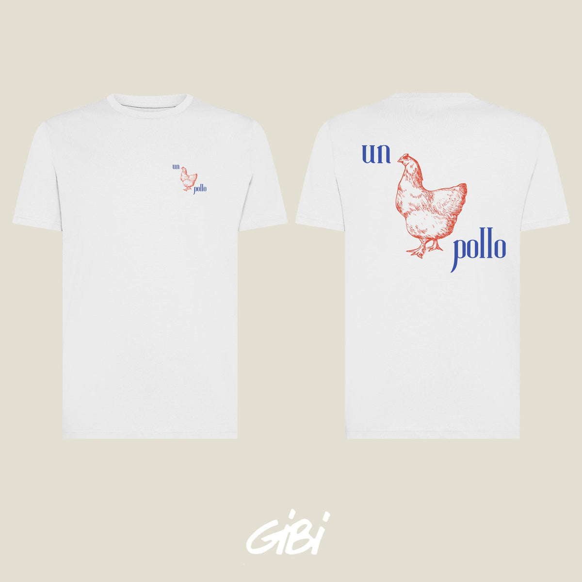 T-shirt UN POLLO